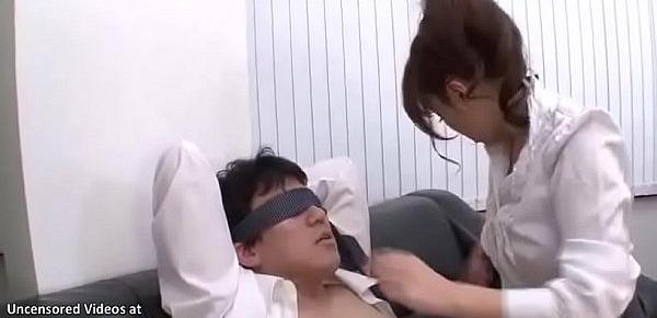 Japanese rude teacher plays with her student